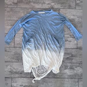 Raquel Allegra Knit tie dye tee long